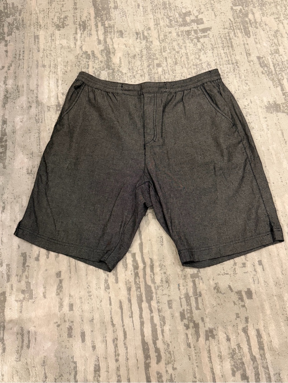 New your neighbors Men's Casual Stretch Shorts - Gray